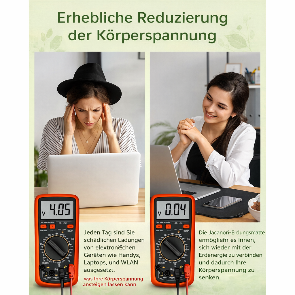 Wurzelkraftmatte mit Armband